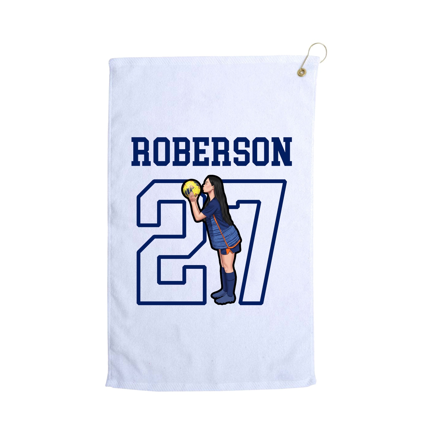 Golf Towel — Shirsey in White