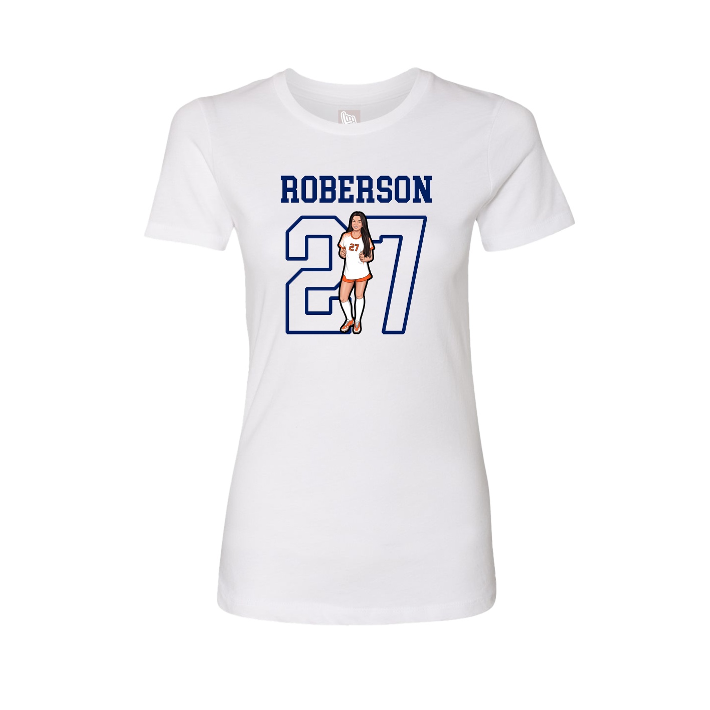 Fitted Women's Tee — Shirsey in White