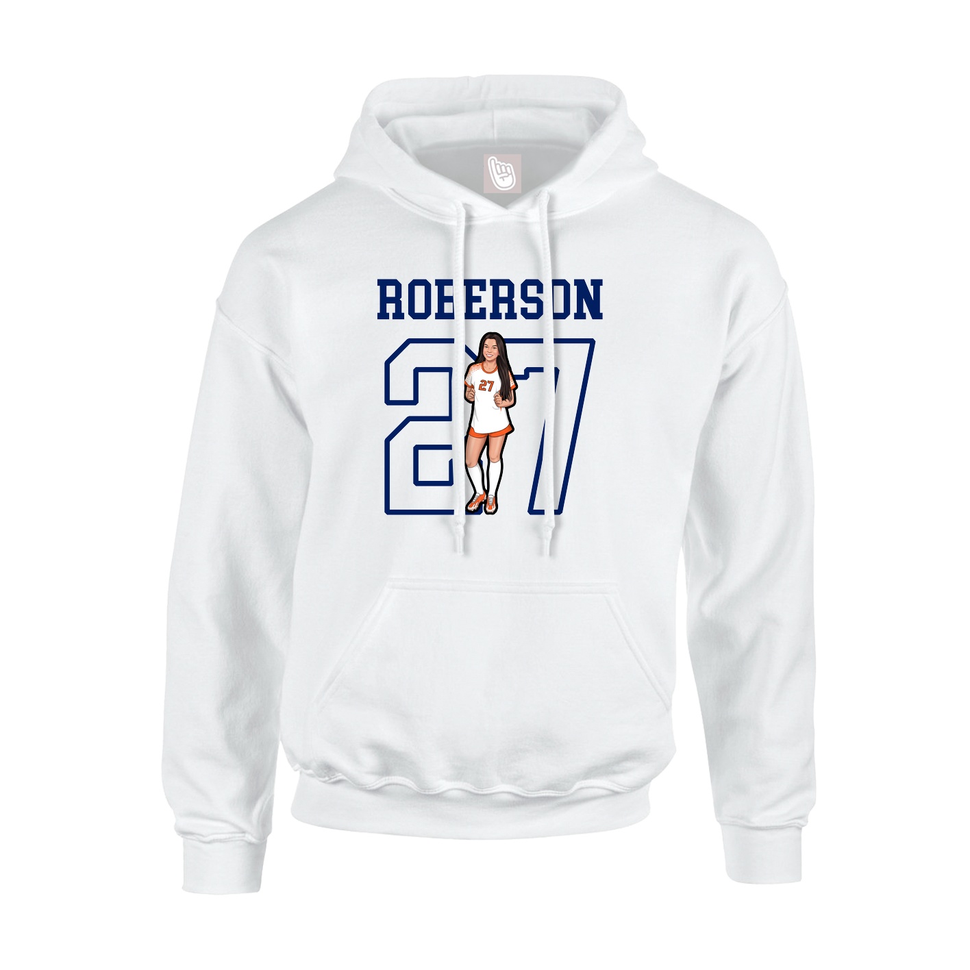 Youth Hoodie — Shirsey in White