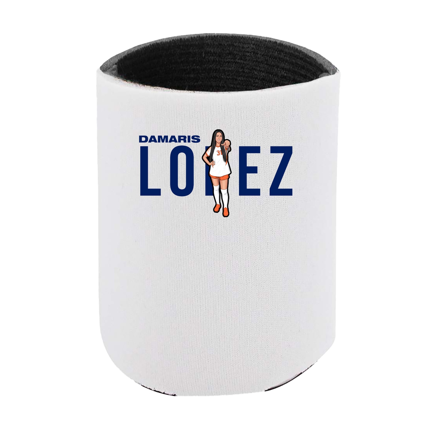 Can Holder — Player Name in White
