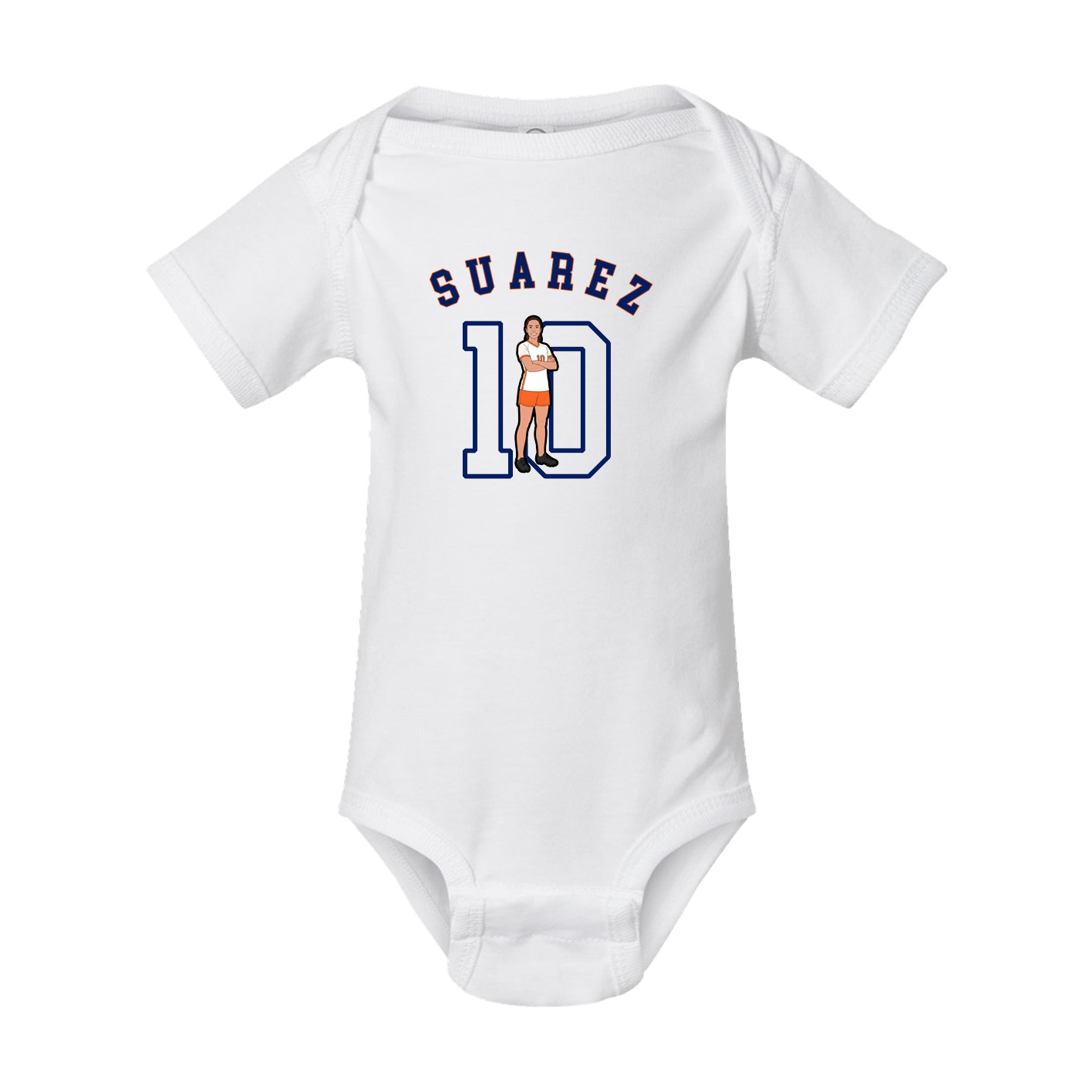 Baby Onesie — Shirsey Arch in White