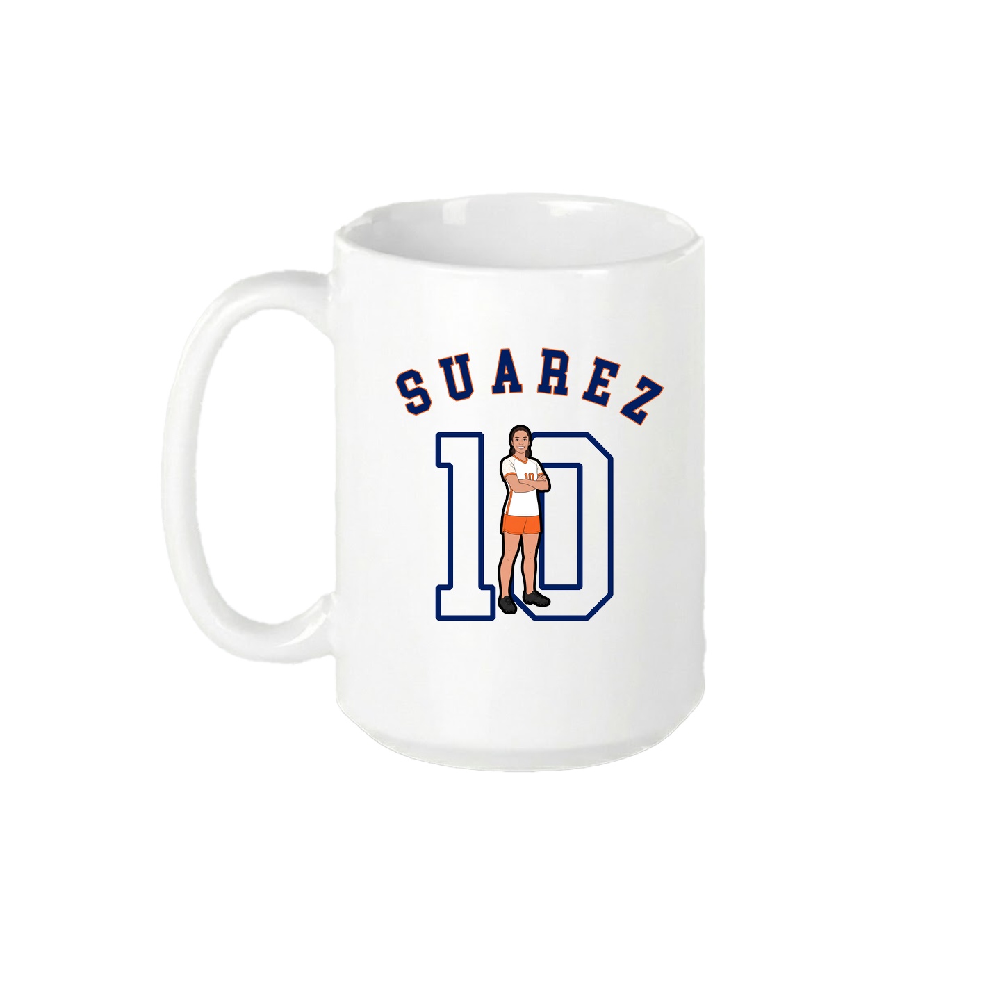 15oz Coffee Mug — Shirsey Arch in White