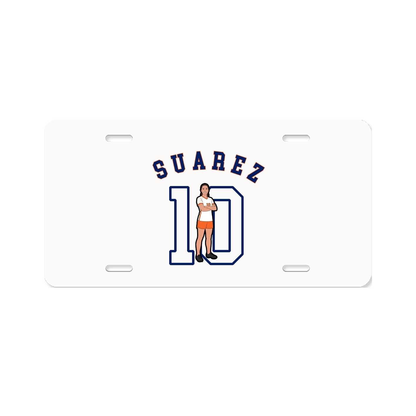 License Plate — Shirsey Arch in Classic