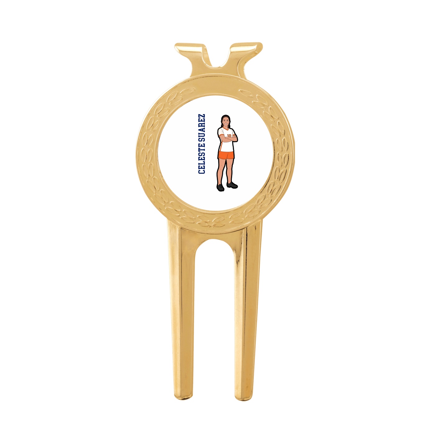 Divot Tool with Ball Marker — Name Vertical in Classic