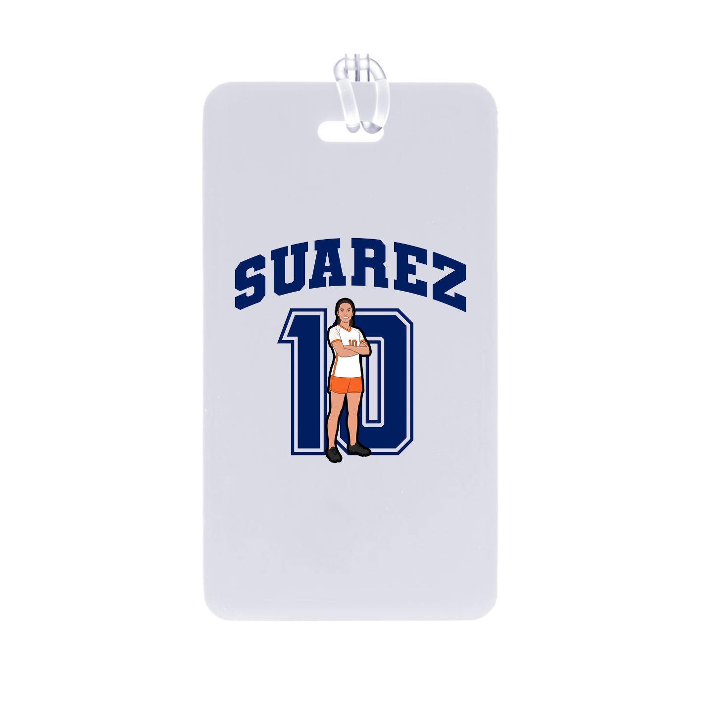 Bag Tag — Number in Classic