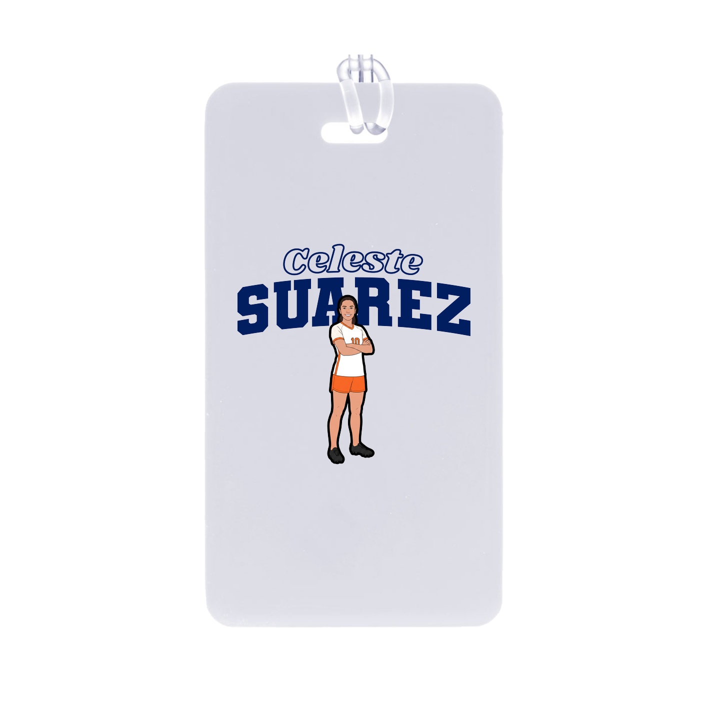Bag Tag — Name Arch in Classic