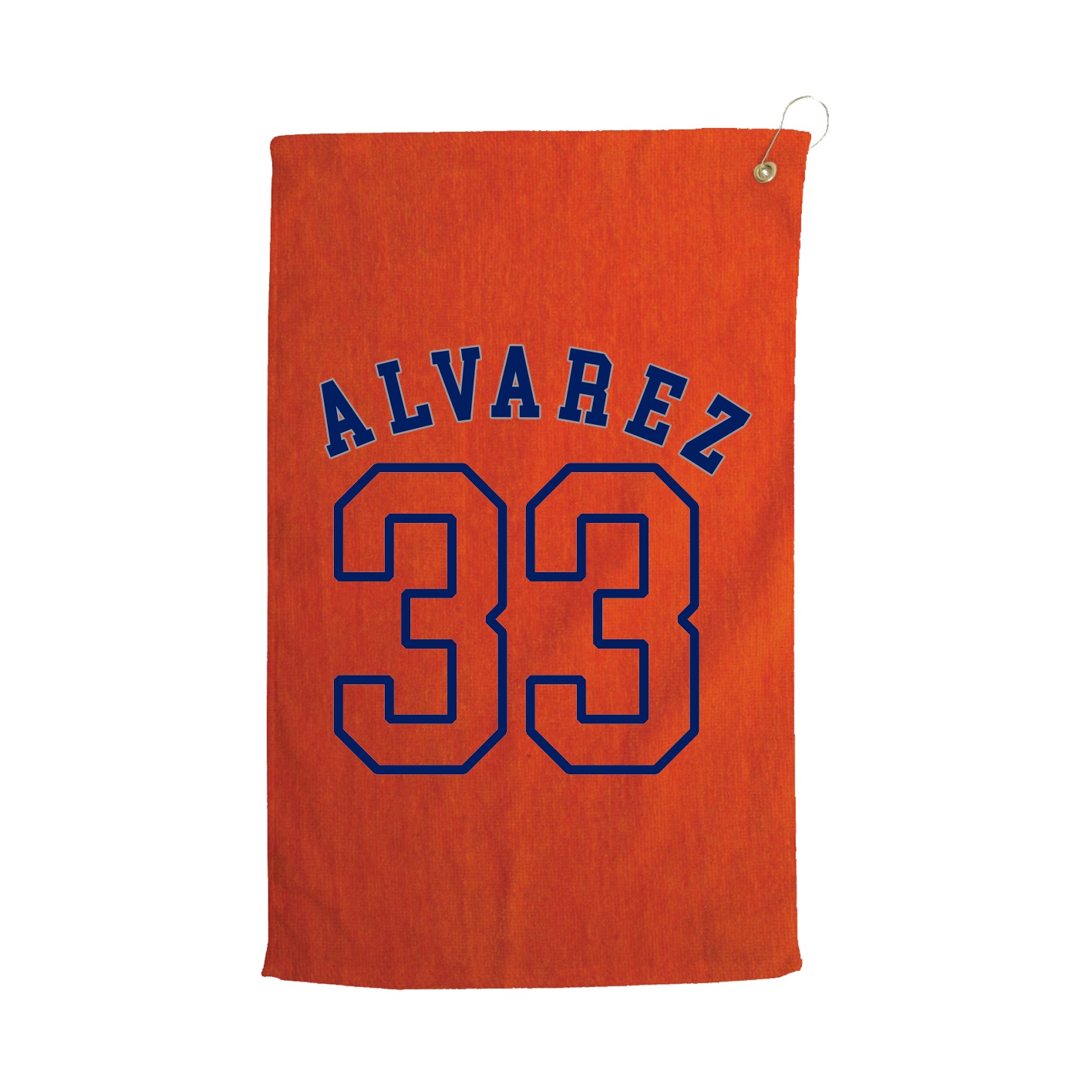 Golf Towel — Shirsey Arch in Orange