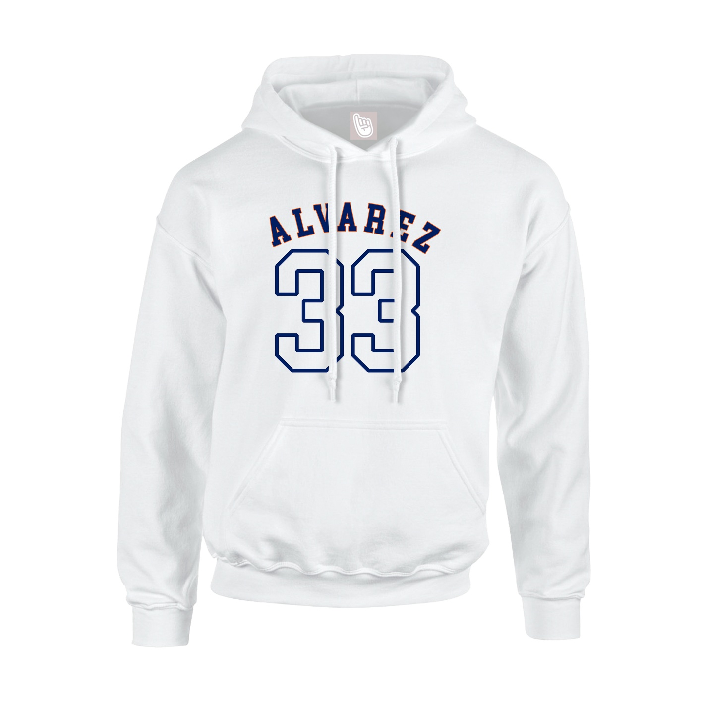 Hoodie — Shirsey Arch in White