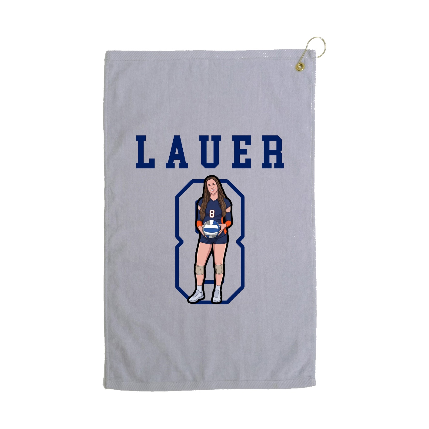 Golf Towel — Shirsey in Grey