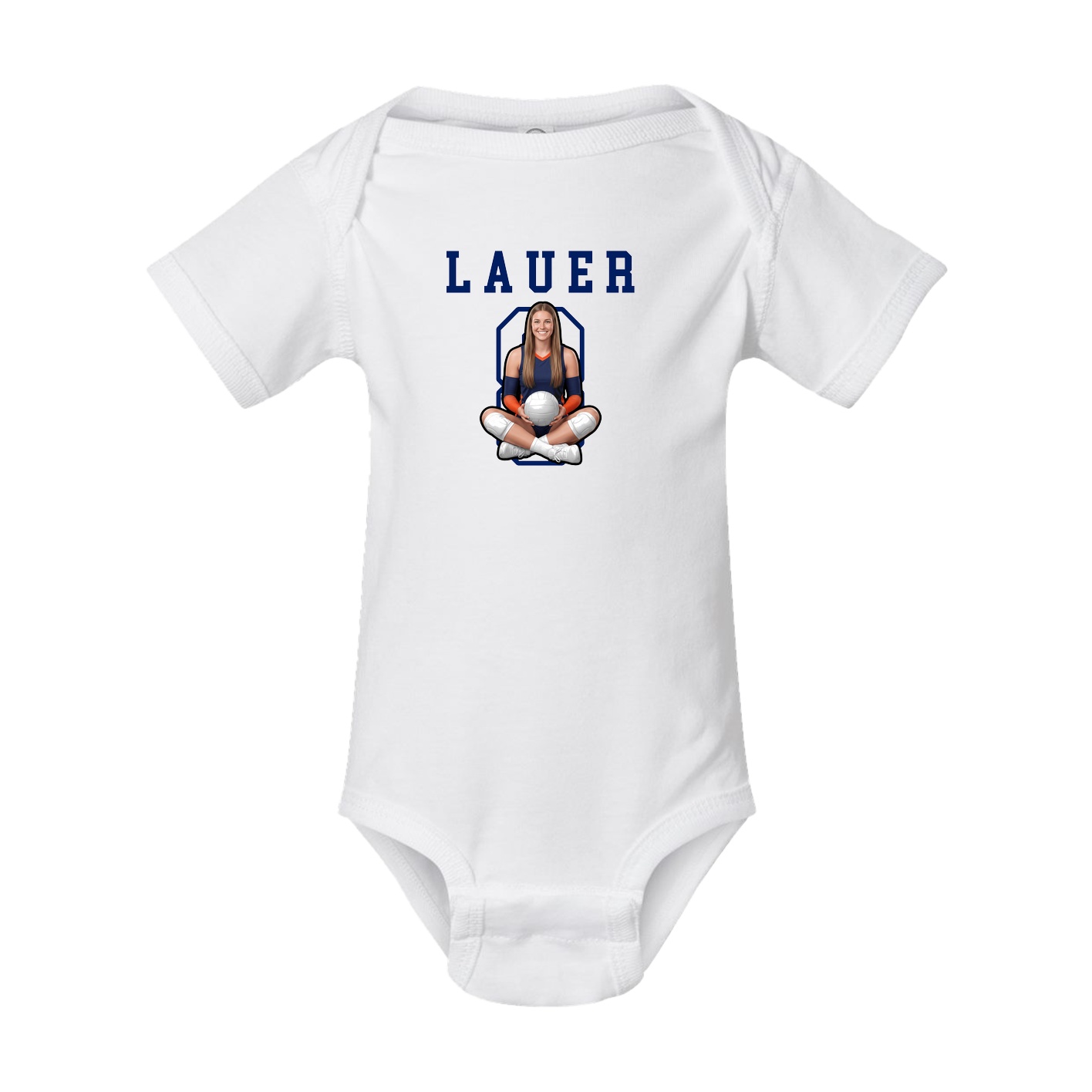 Baby Onesie — Shirsey in White