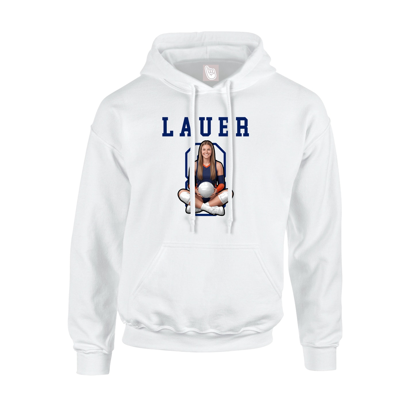 Youth Hoodie — Shirsey in White