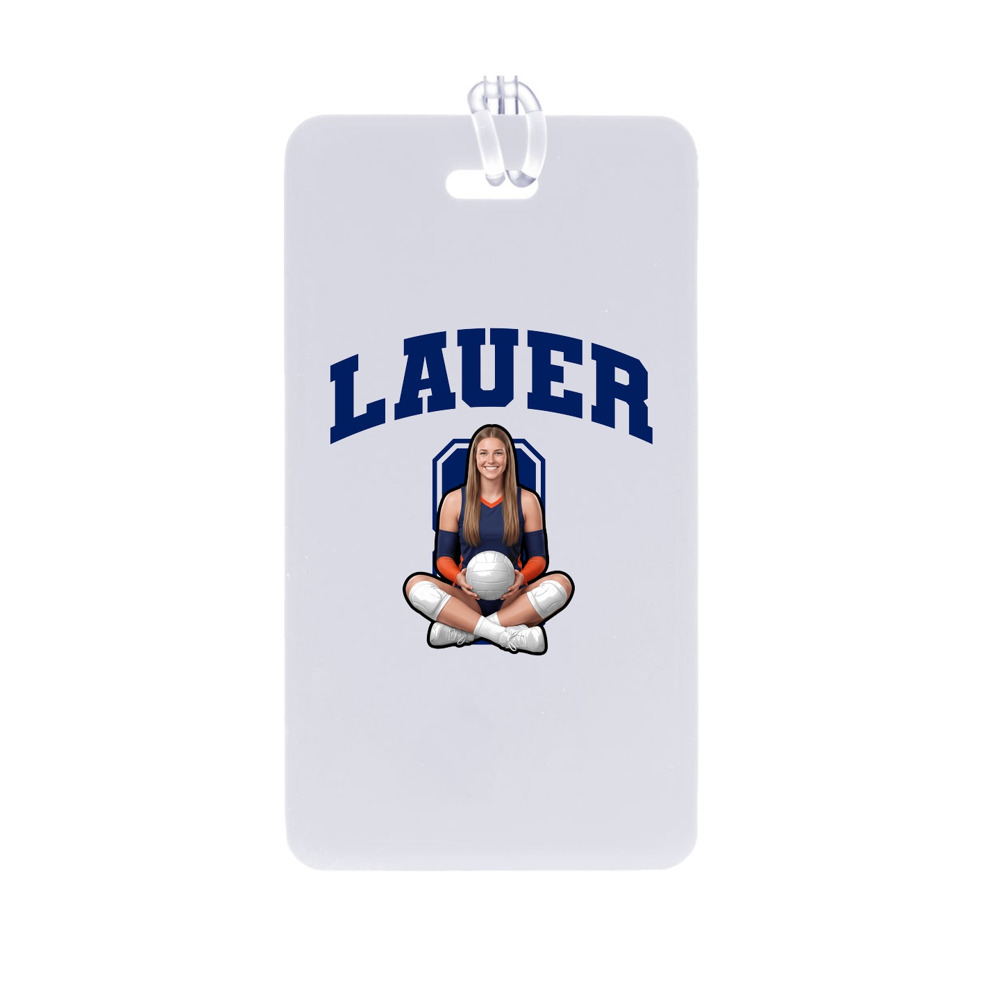 Bag Tag — Number in Classic