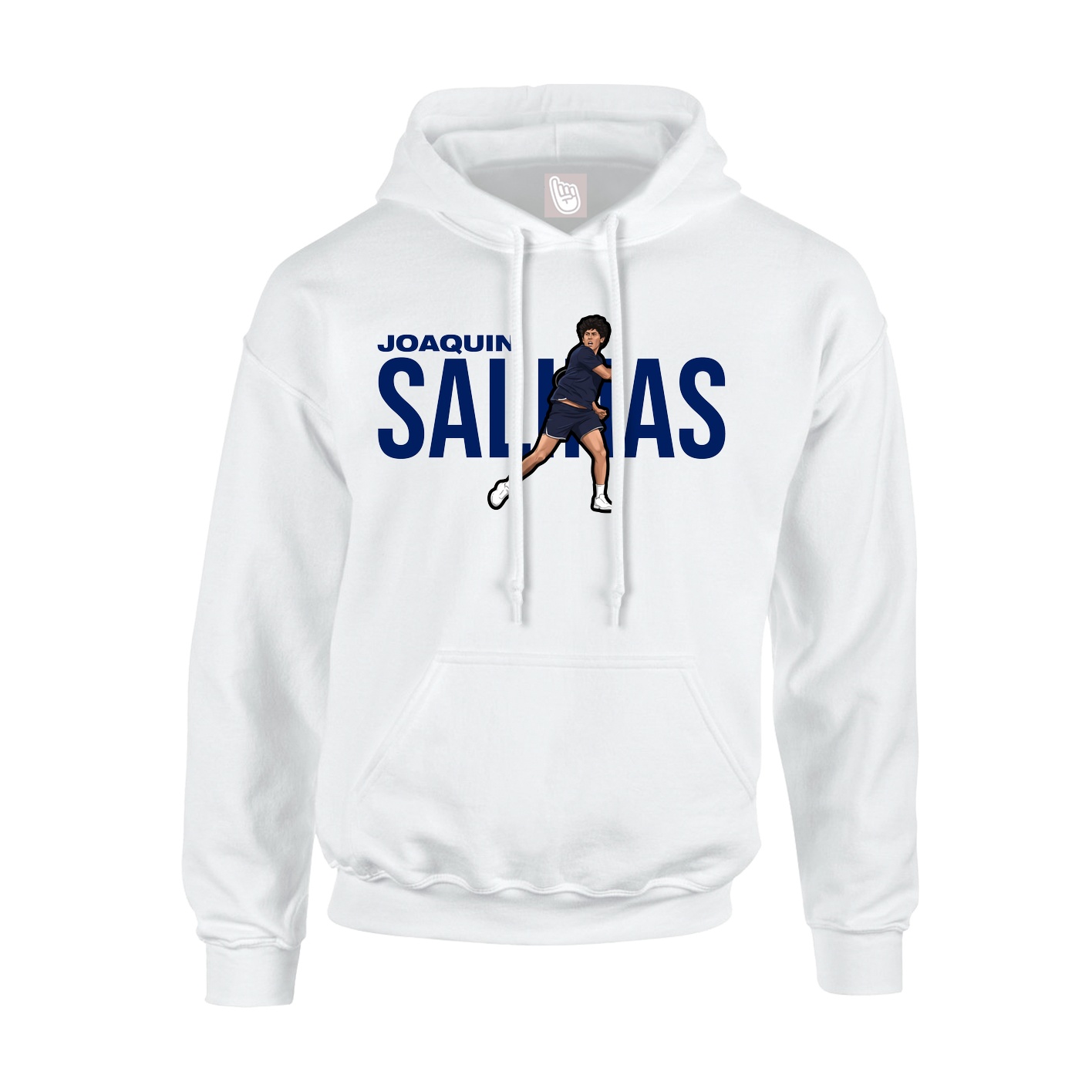 Hoodie — Player Name in White