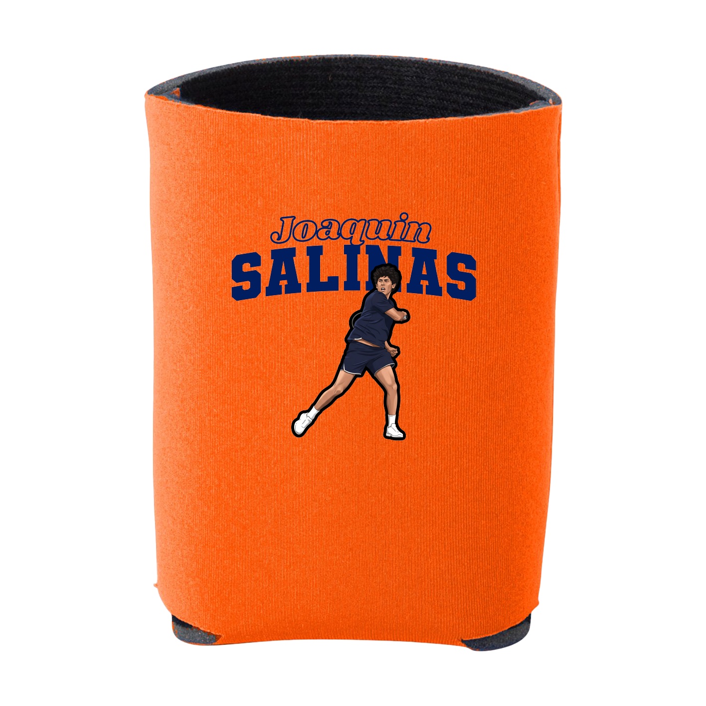 Can Holder — Name Arch in Orange