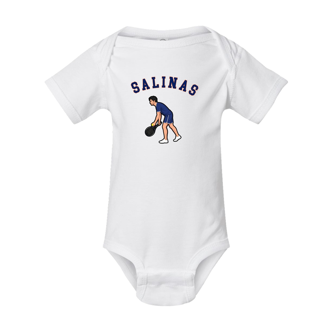 Baby Onesie — Shirsey Arch in White