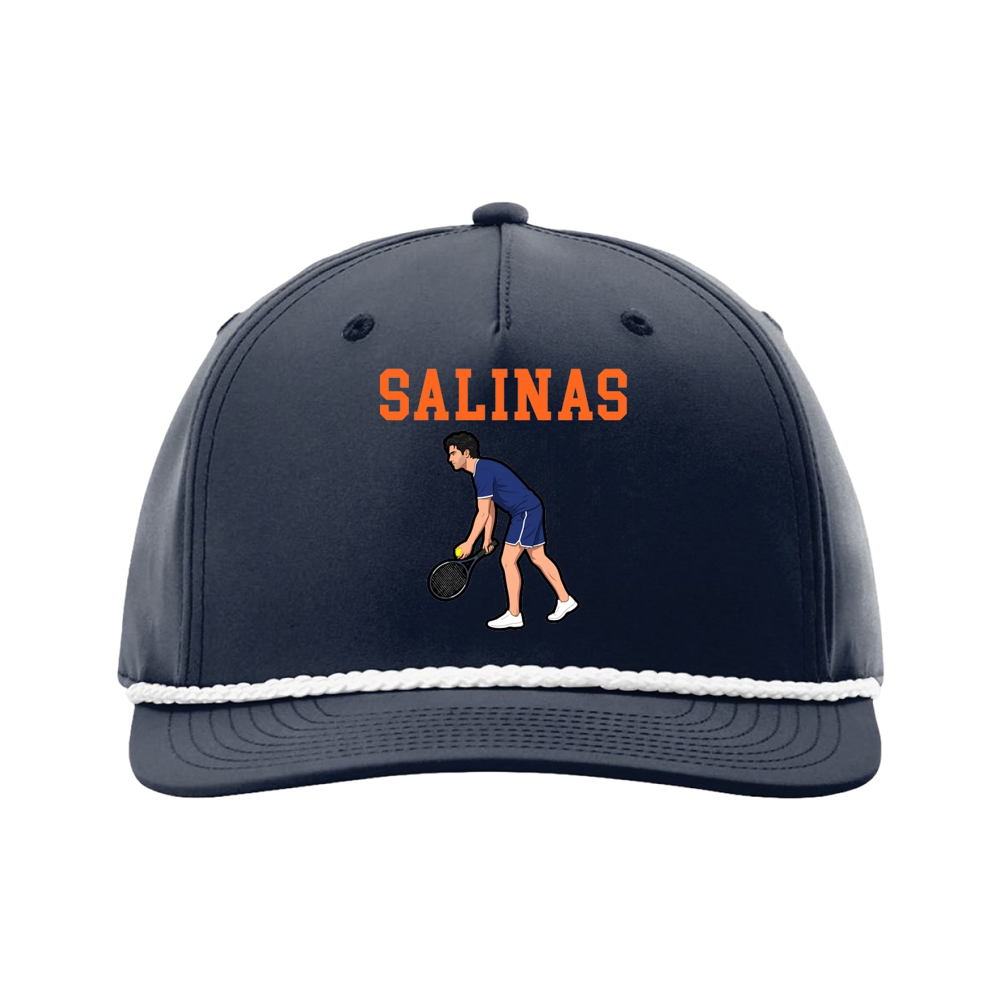 Five-Panel Classic Rope Cap — Shirsey in Navy