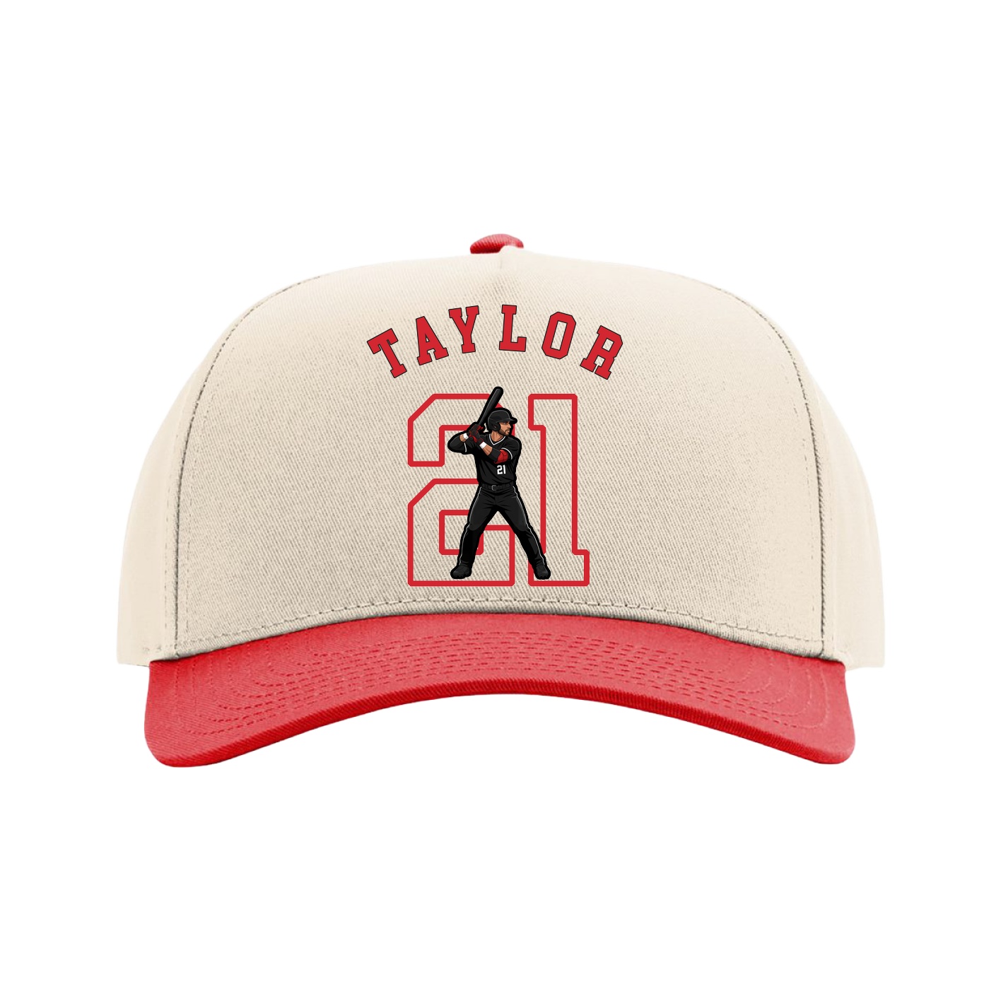 Full Fabric Five-Panel Champ Cap