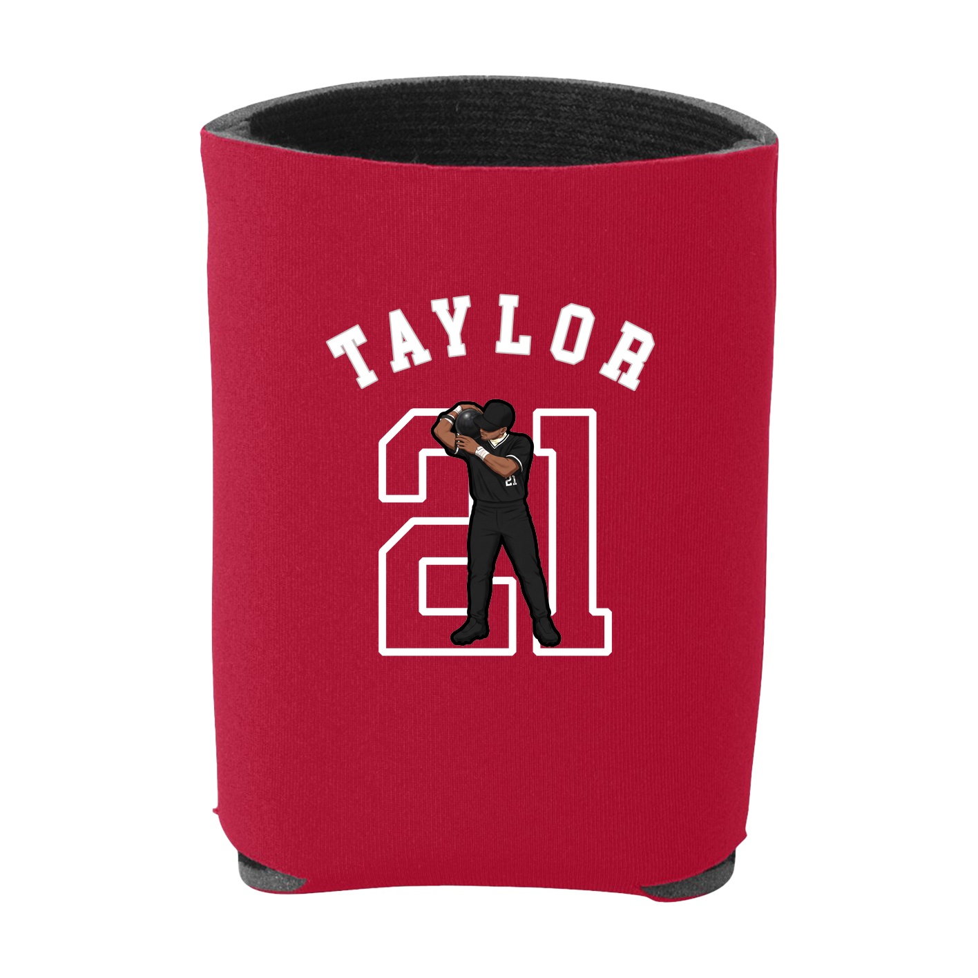 Can Holder — Shirsey Arch in Red