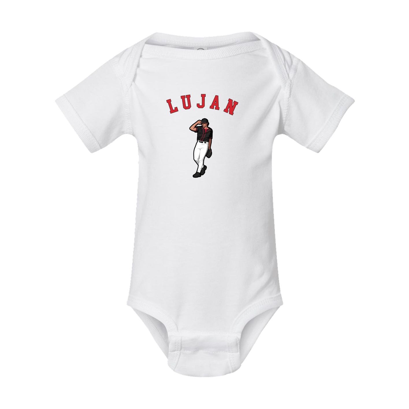 Baby Onesie — Shirsey Arch in White