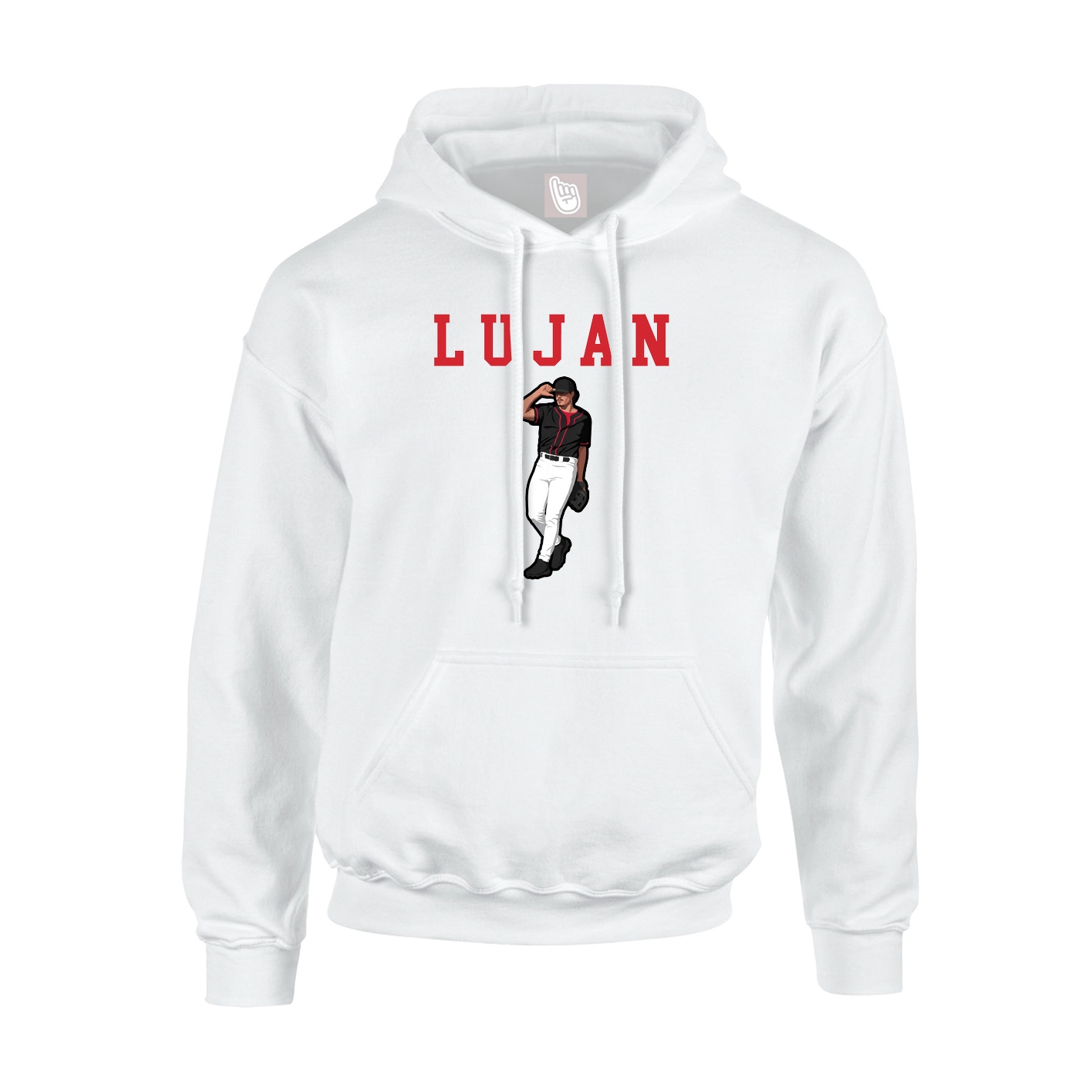 Youth Hoodie — Shirsey in White