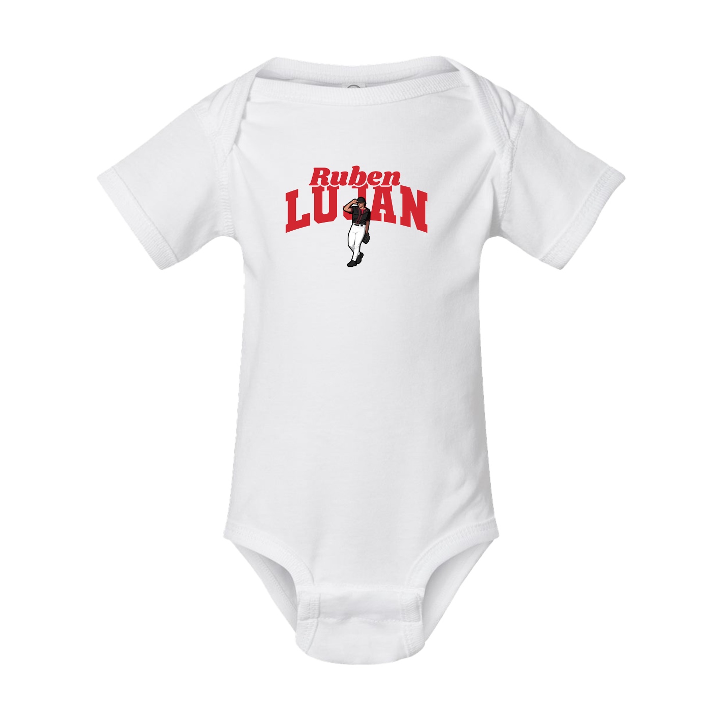 Baby Onesie — Signature Arch in White