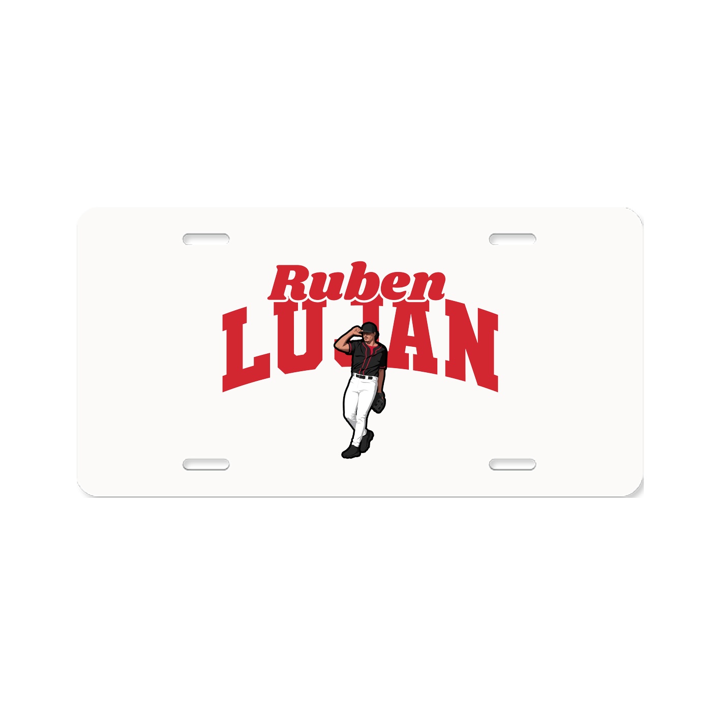 License Plate — Signature Arch in Classic