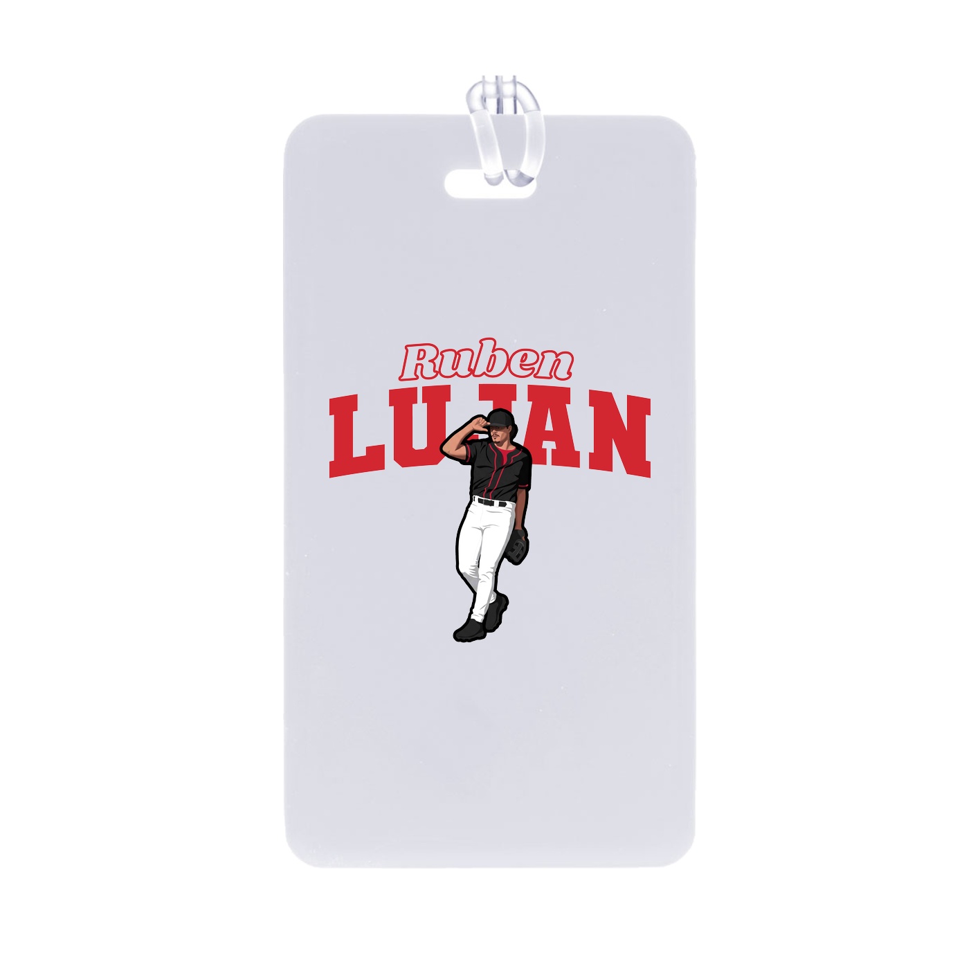 Bag Tag — Name Arch in Classic