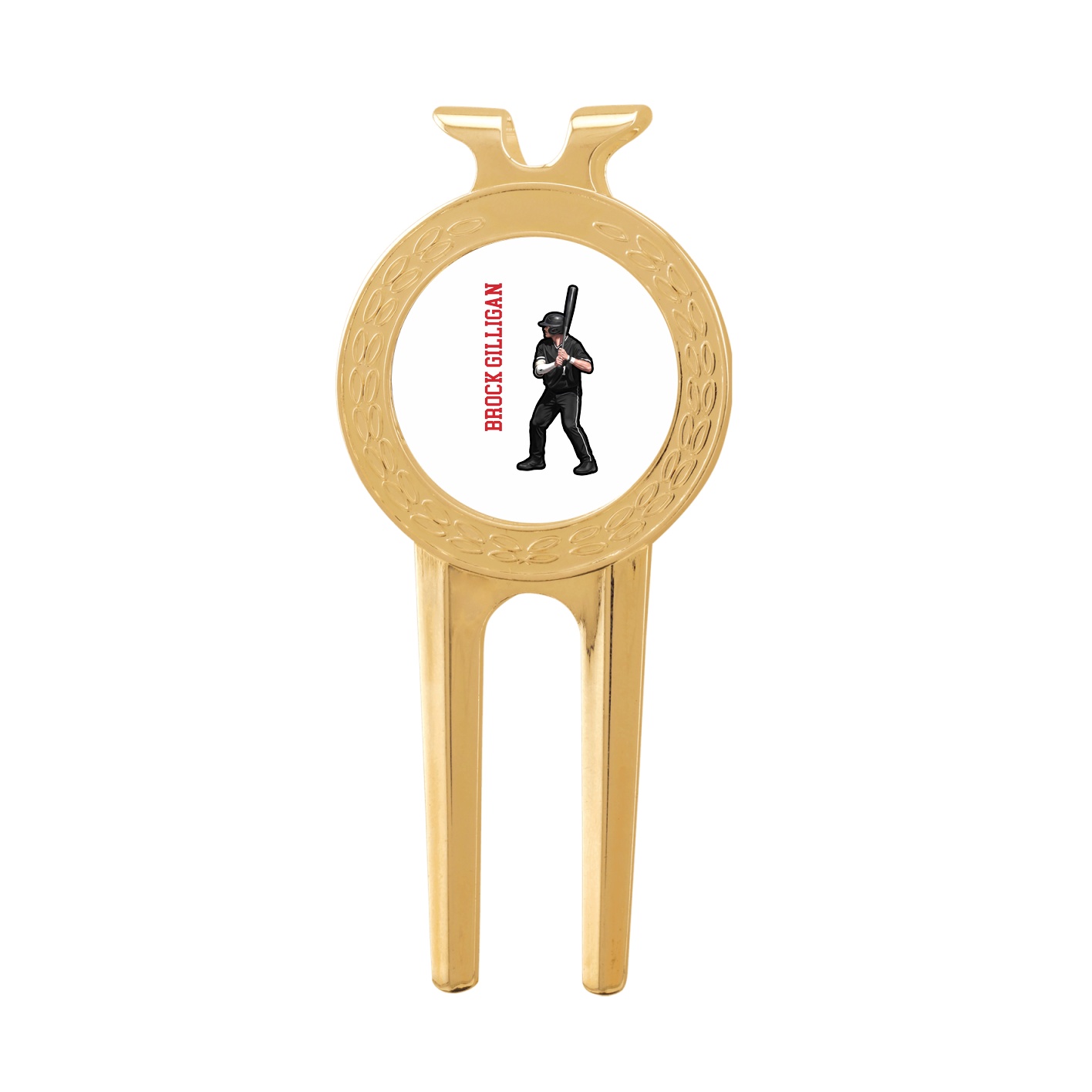 Divot Tool with Ball Marker — Name Vertical in Classic