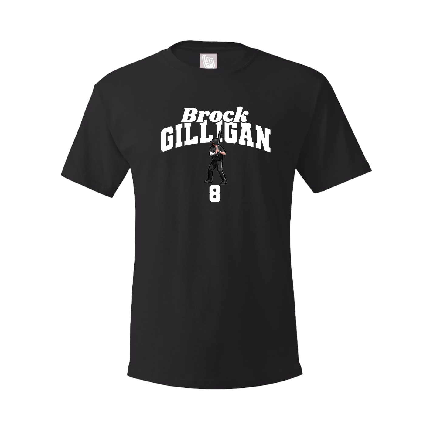 Youth Tee — Signature Arch in Black