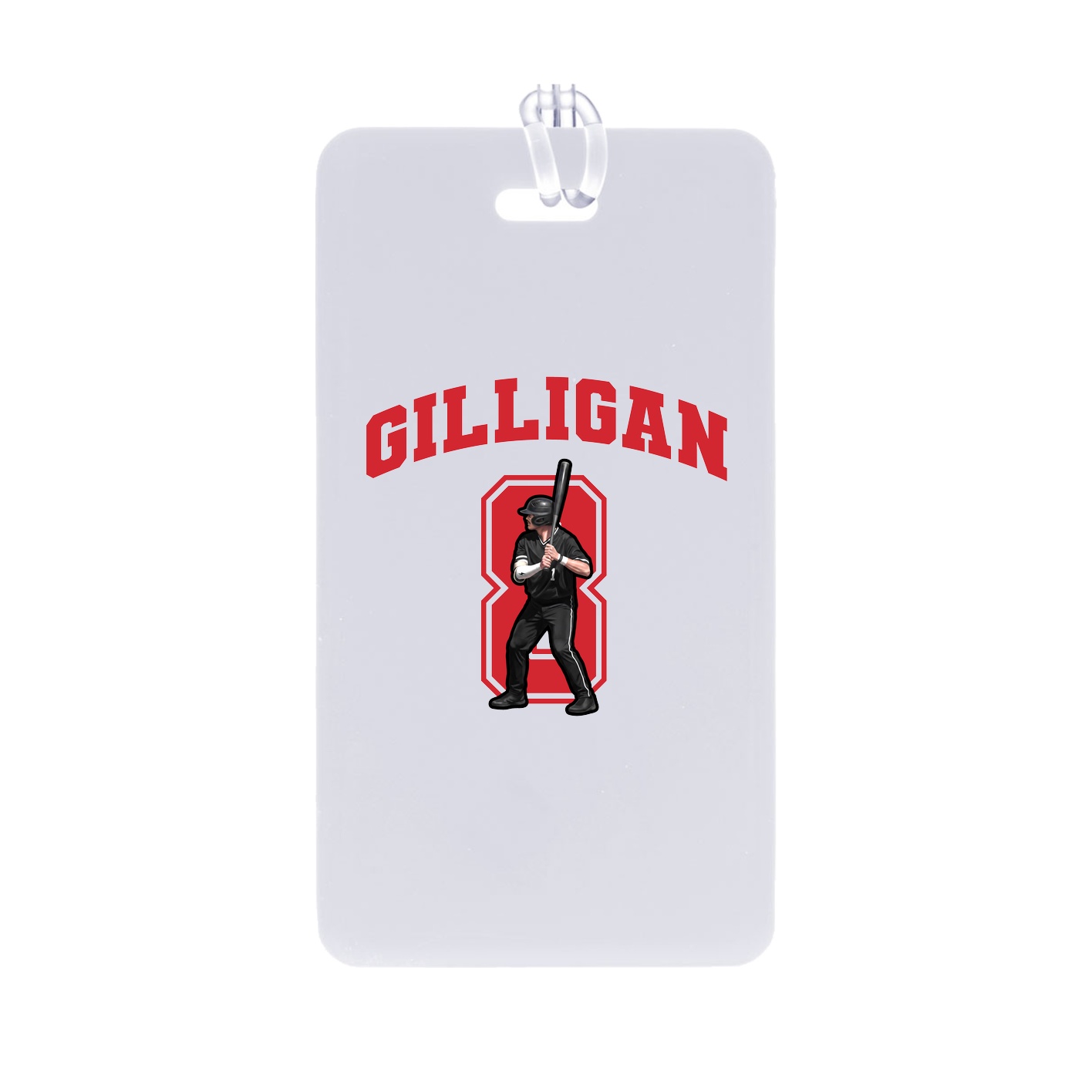 Bag Tag — Number in Classic