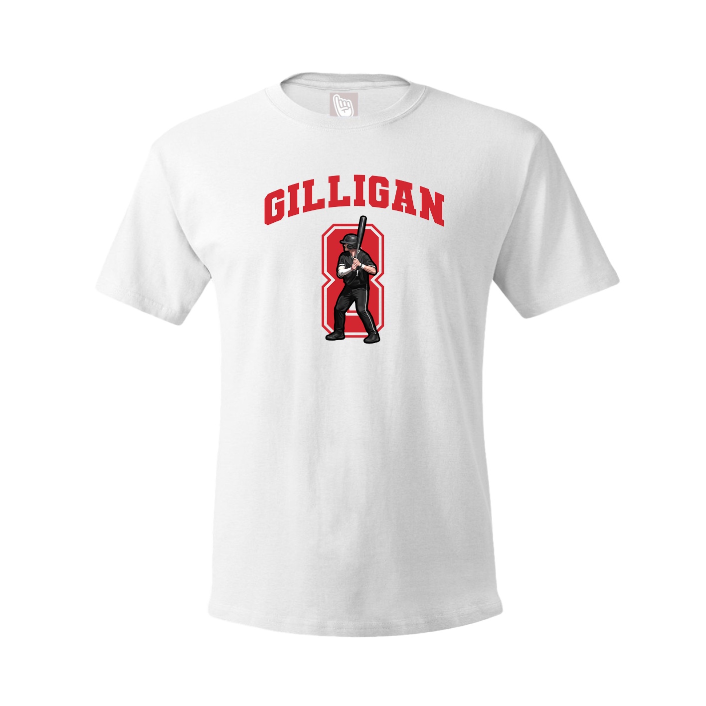 Tee — Number in White