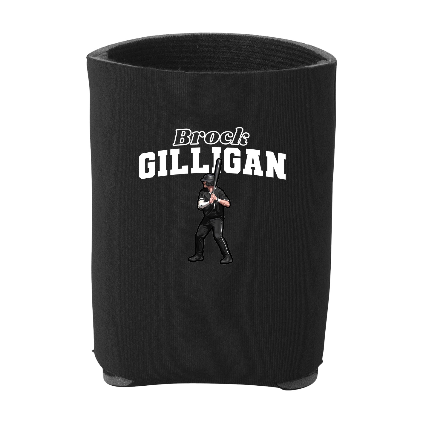 Can Holder — Name Arch in Black
