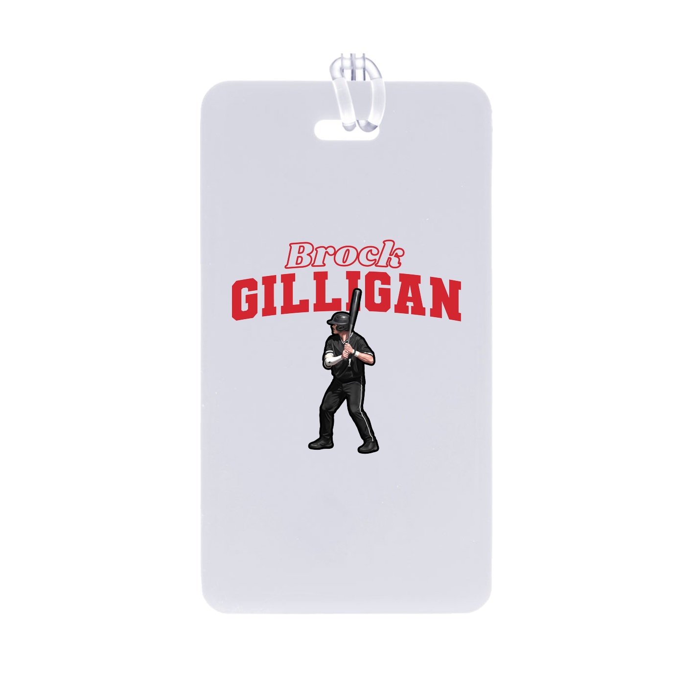 Bag Tag — Name Arch in Classic