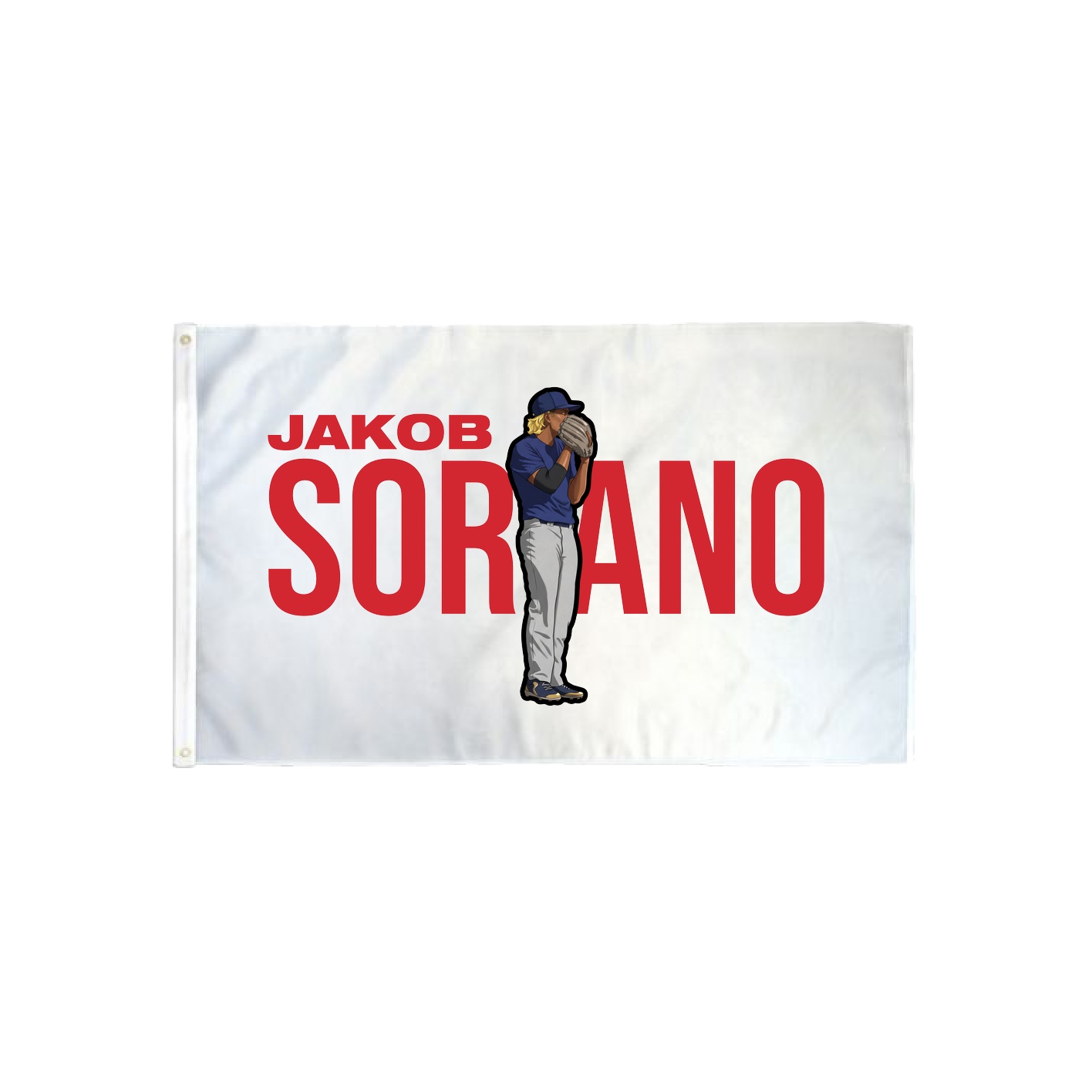 3x5 Flag — Player Name in Classic
