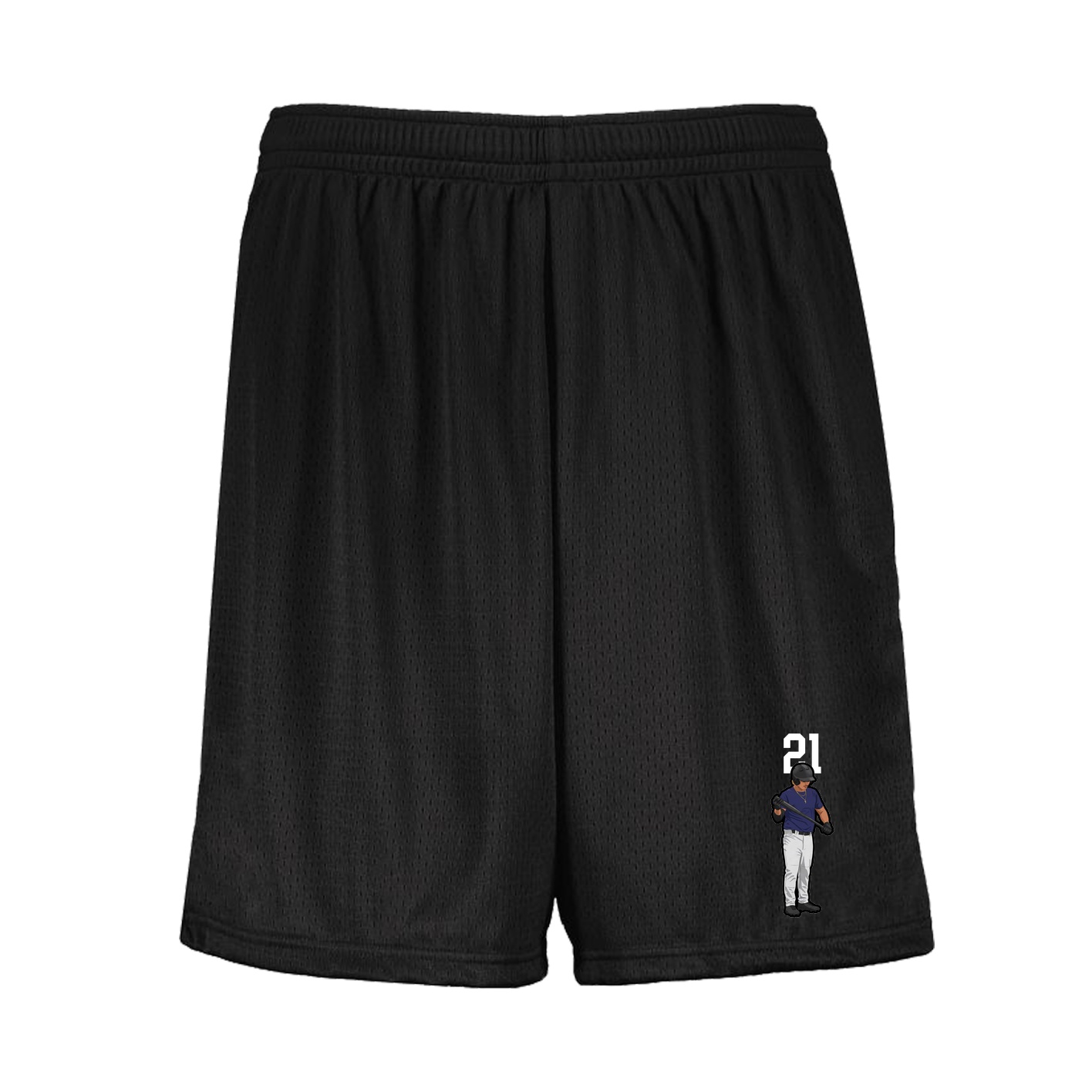 Shorts — Number Top in Black