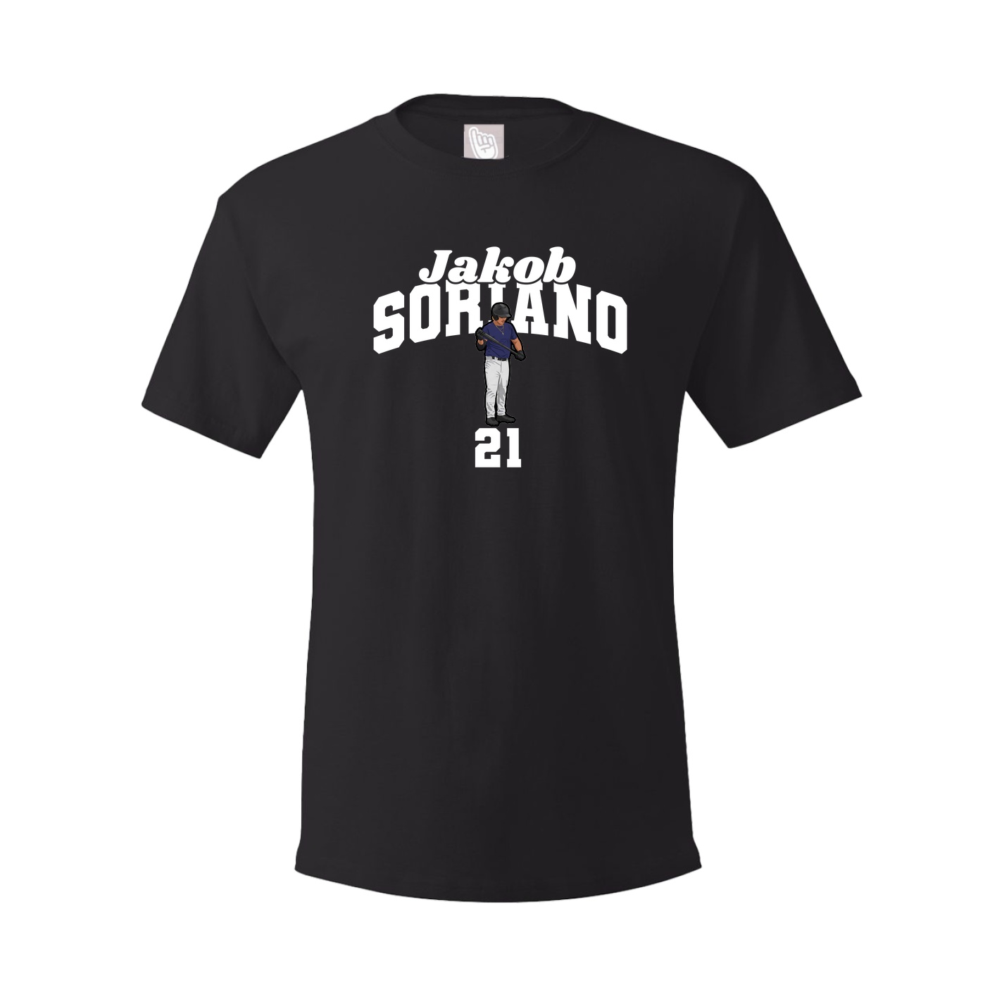 Tee — Signature Arch in Black