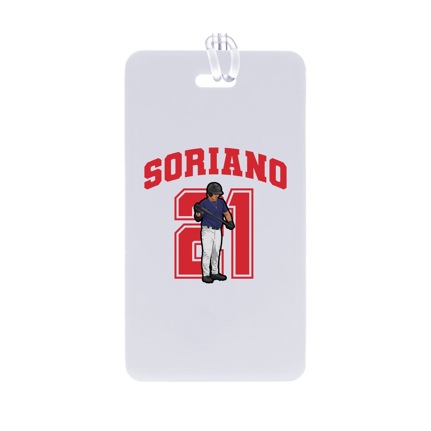 Bag Tag — Number in Classic