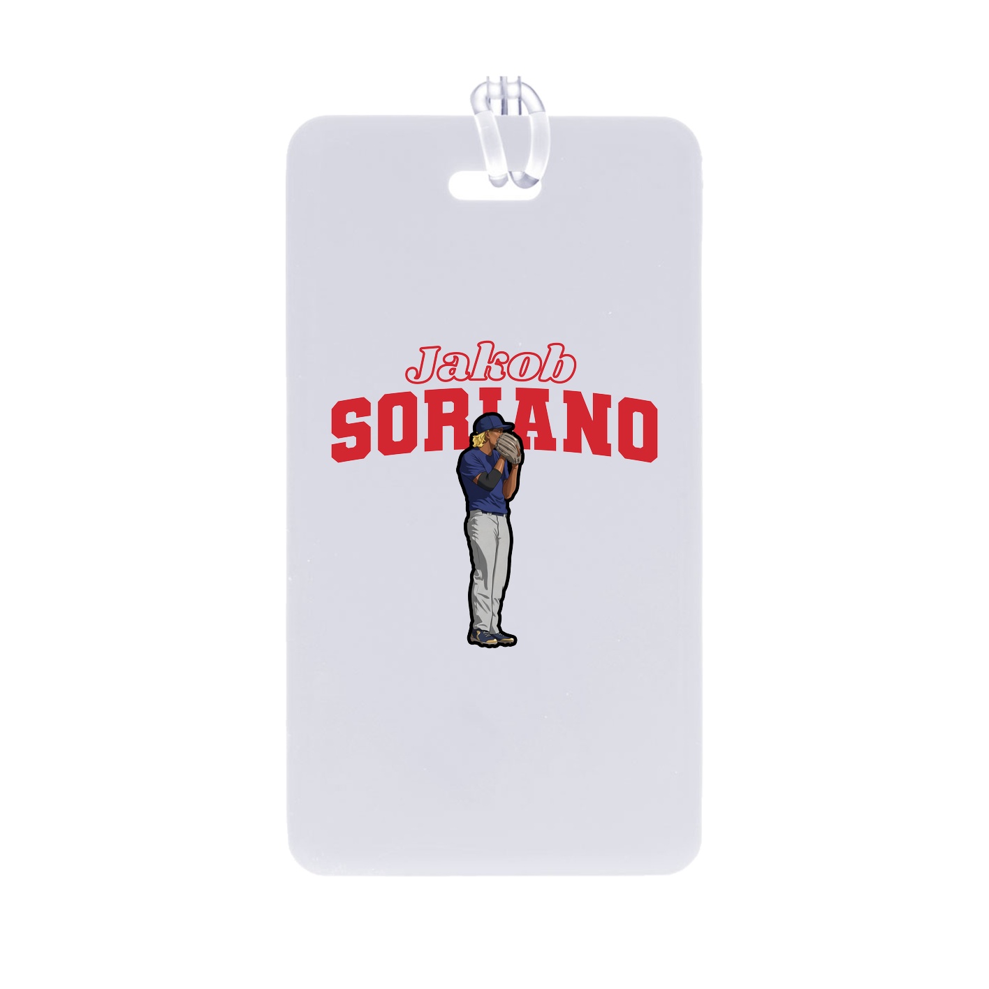 Bag Tag — Name Arch in Classic