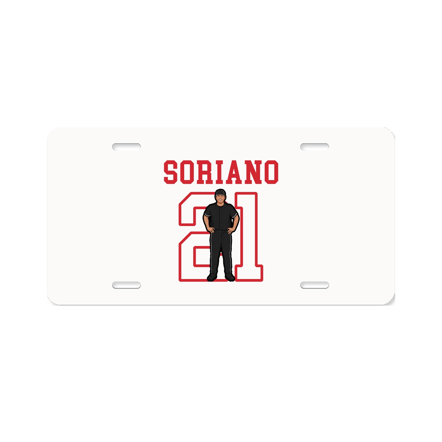 License Plate — Shirsey in Classic