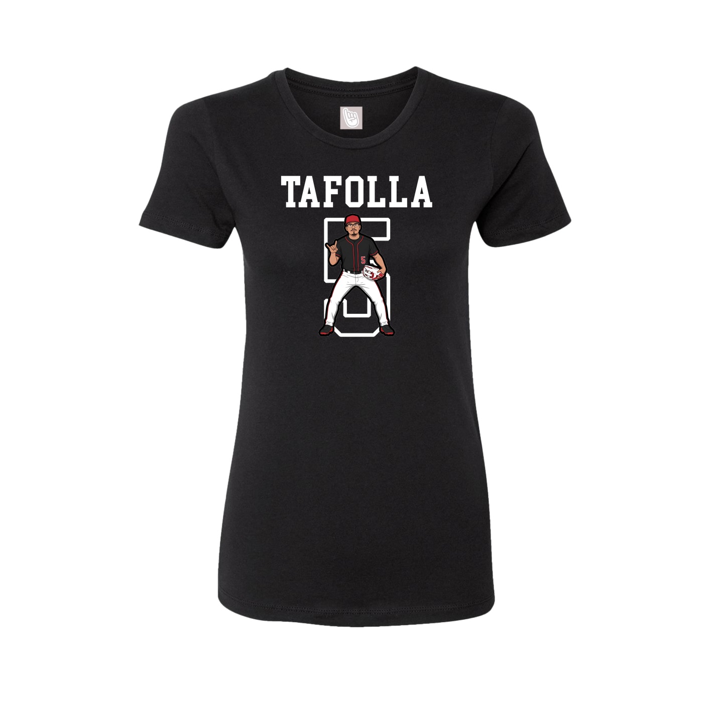 Fitted Women's Tee — Shirsey in Black