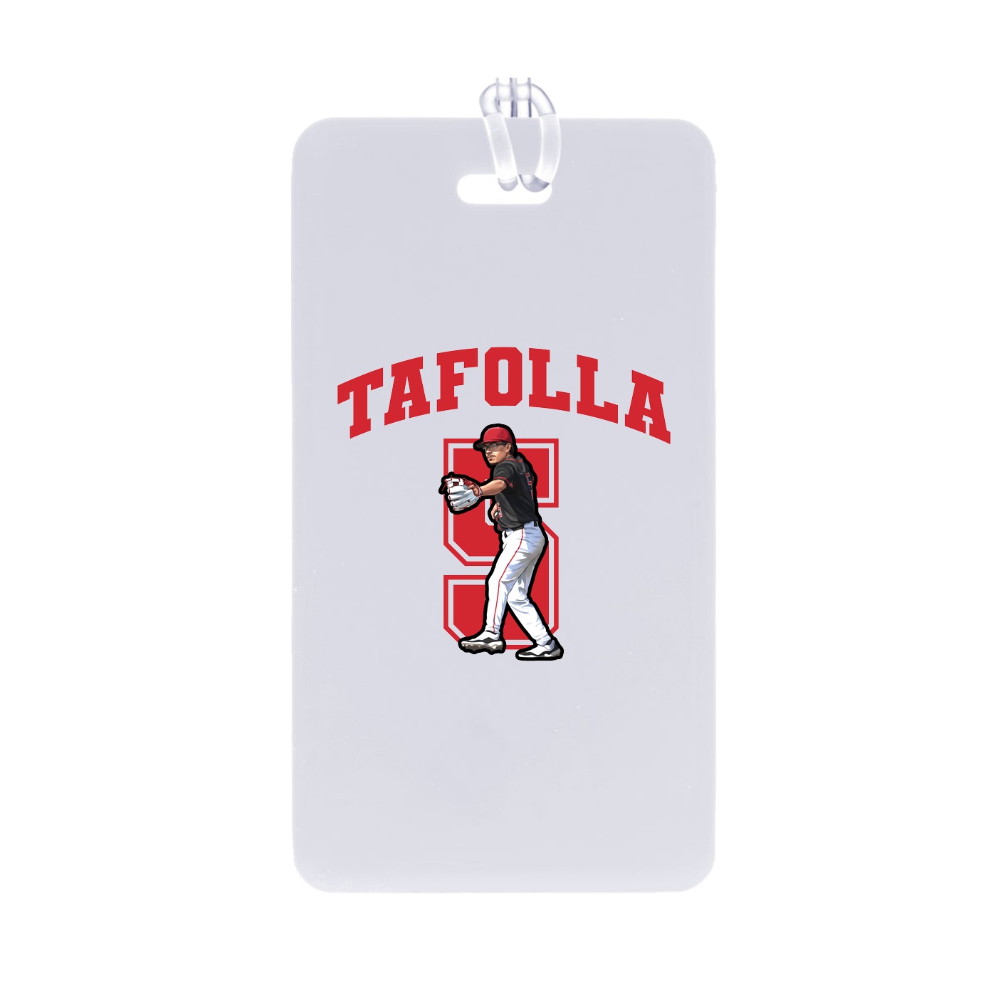 Bag Tag — Number in Classic