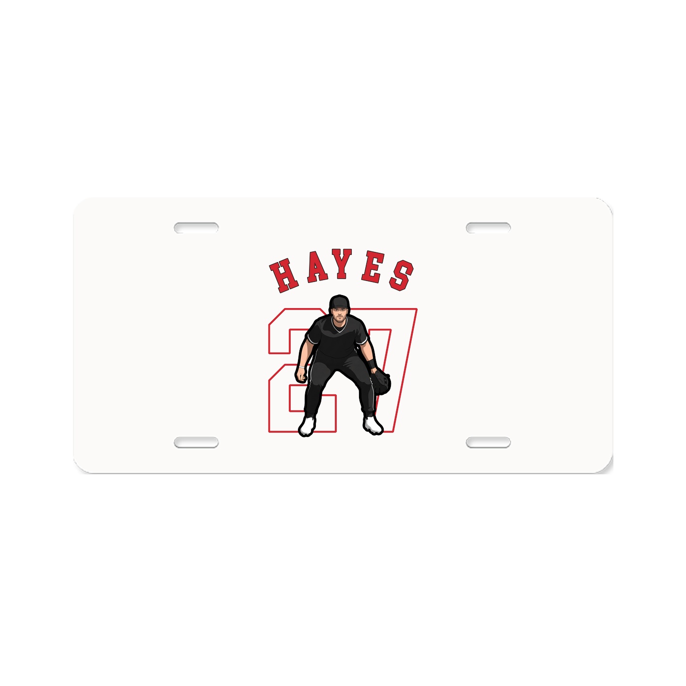 License Plate — Shirsey Arch in Classic