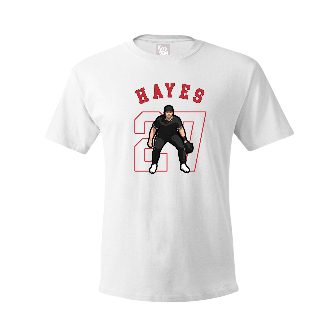 Tee — Shirsey Arch in White