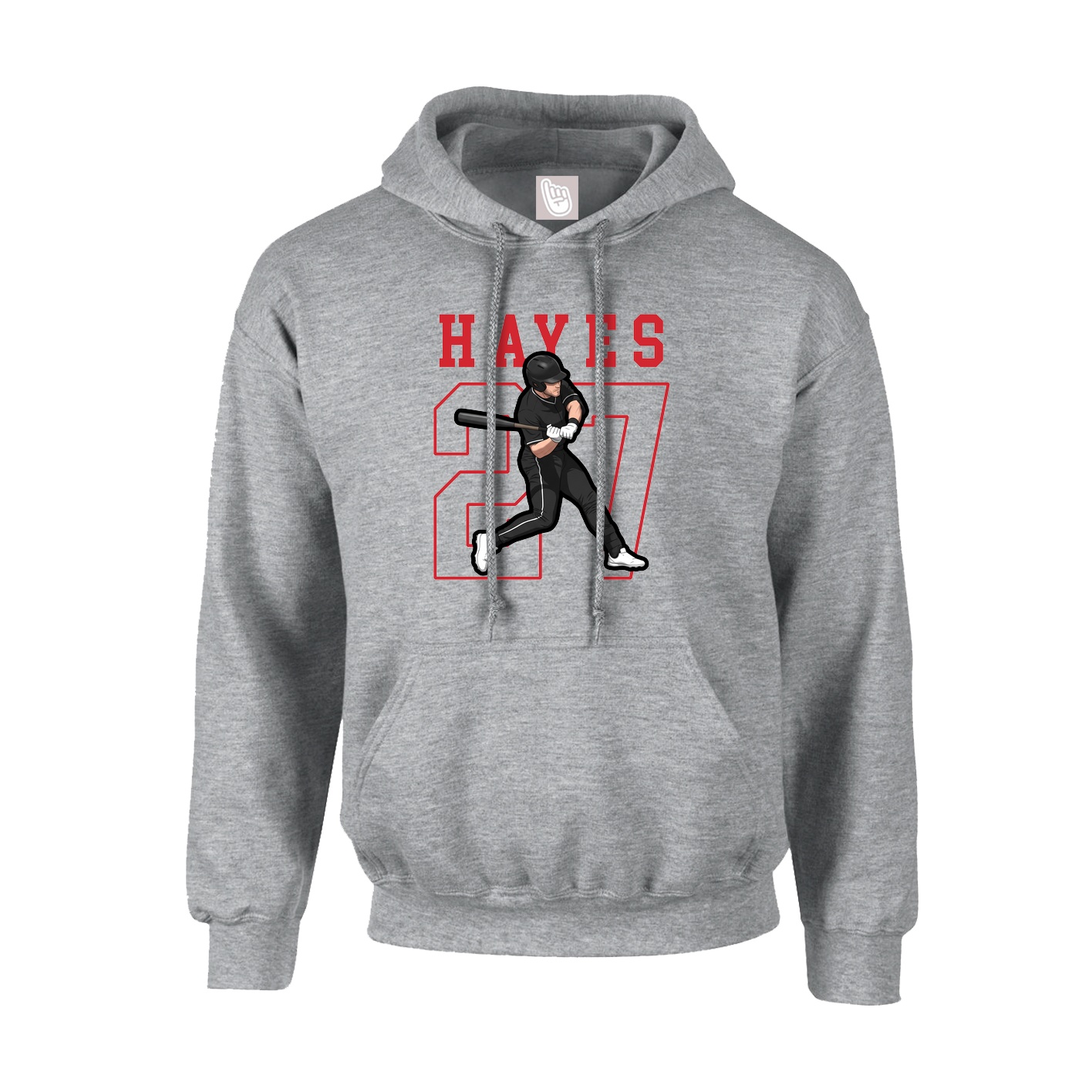Hoodie — Shirsey in Grey