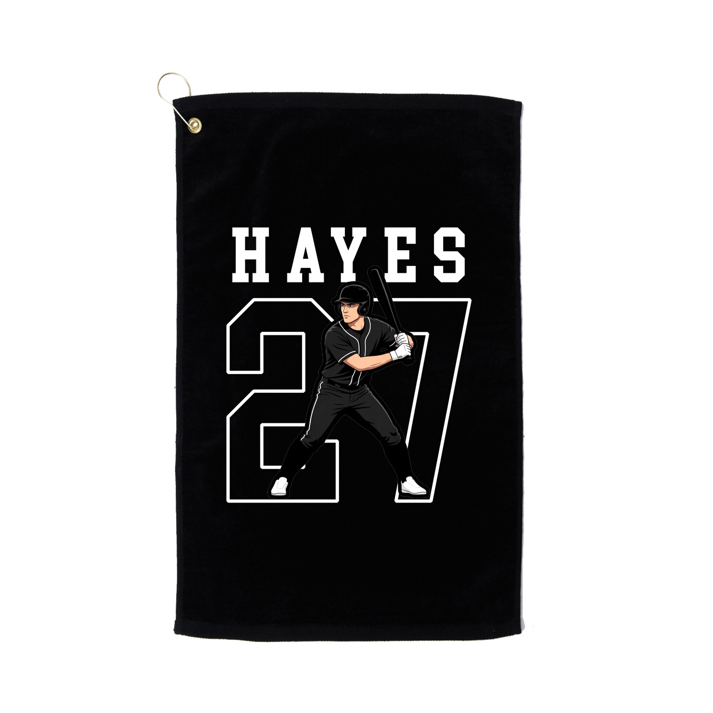 Golf Towel — Shirsey in Black