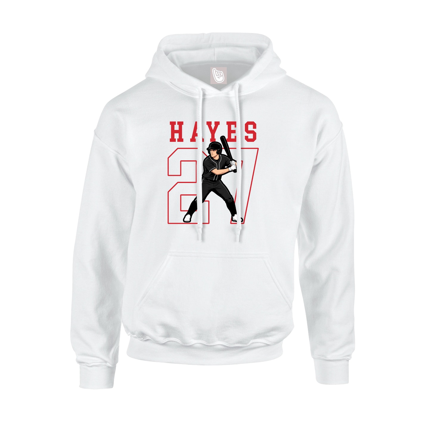 Youth Hoodie — Shirsey in White