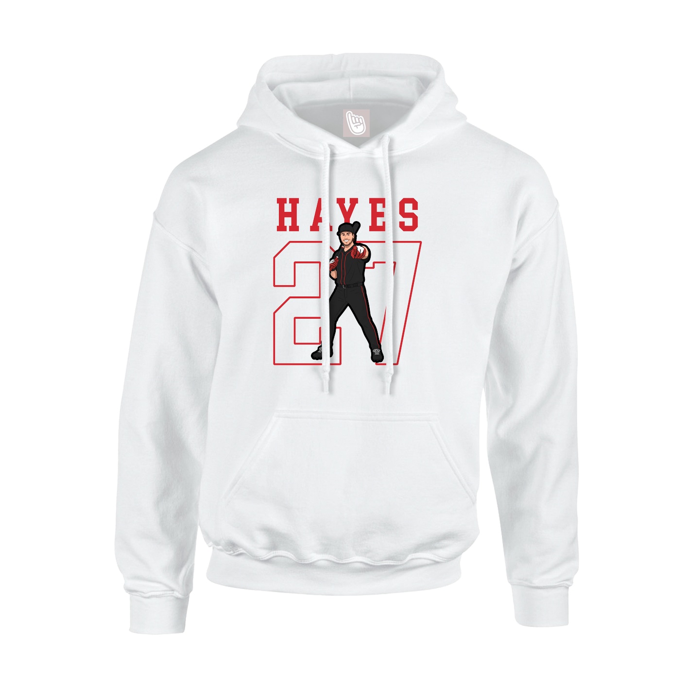 Youth Hoodie — Shirsey in White