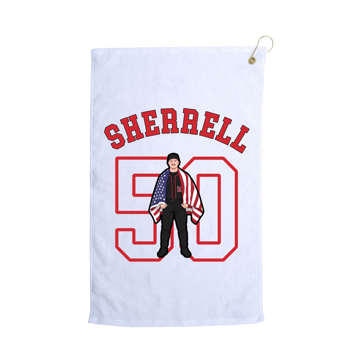 Terry Velour Golf Towel