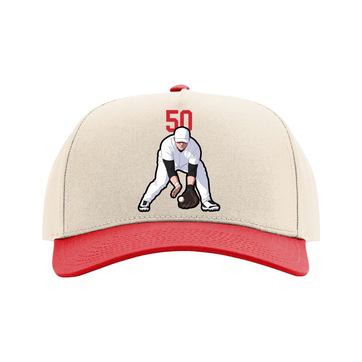 Full Fabric Five-Panel Champ Cap