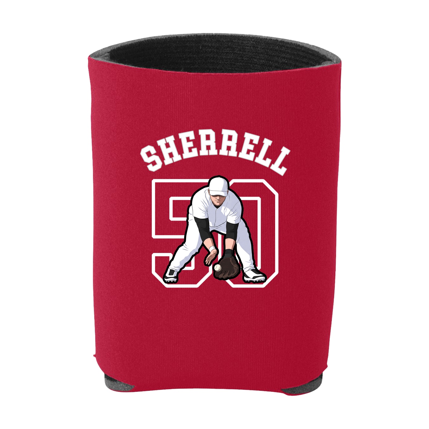 Can Holder — Shirsey Arch in Red